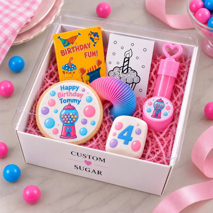 Bubble Gum Deluxe Custom Favour Boxes