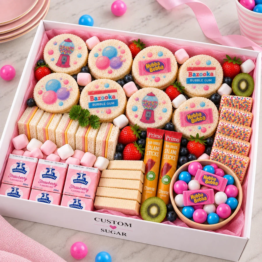 Bubble Gum Signature Printed Sandwich Platter