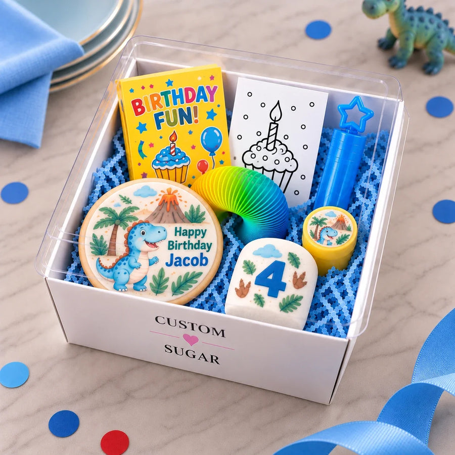 Dinosaur Deluxe Custom Favour Boxes