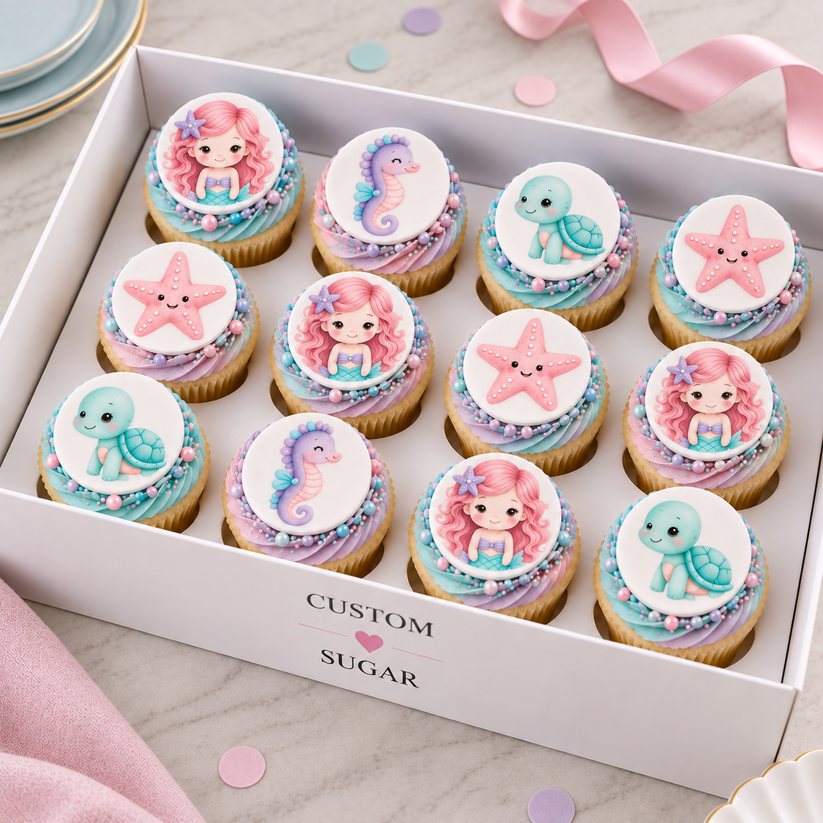 Mermaid Cupcakes
