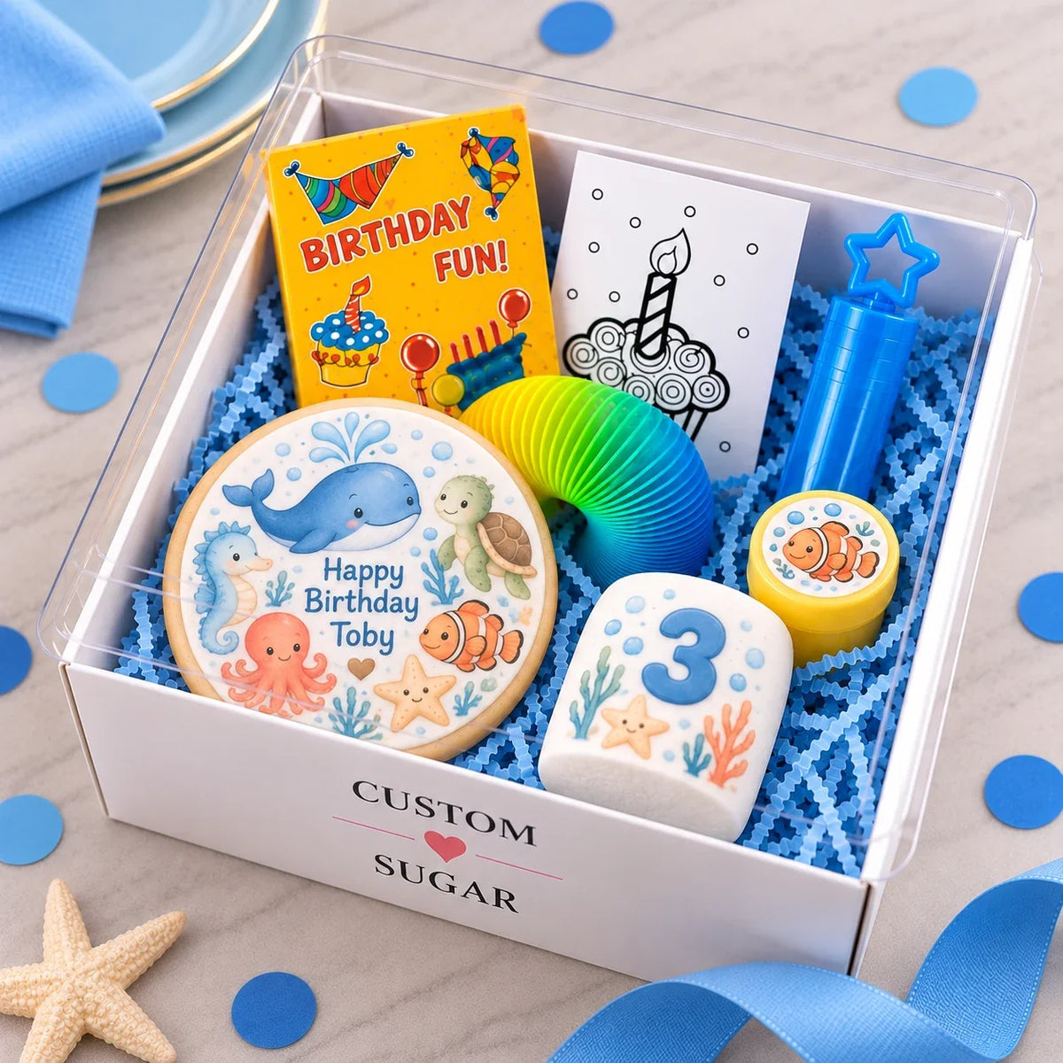 Under the Sea Deluxe Custom Favour Boxes