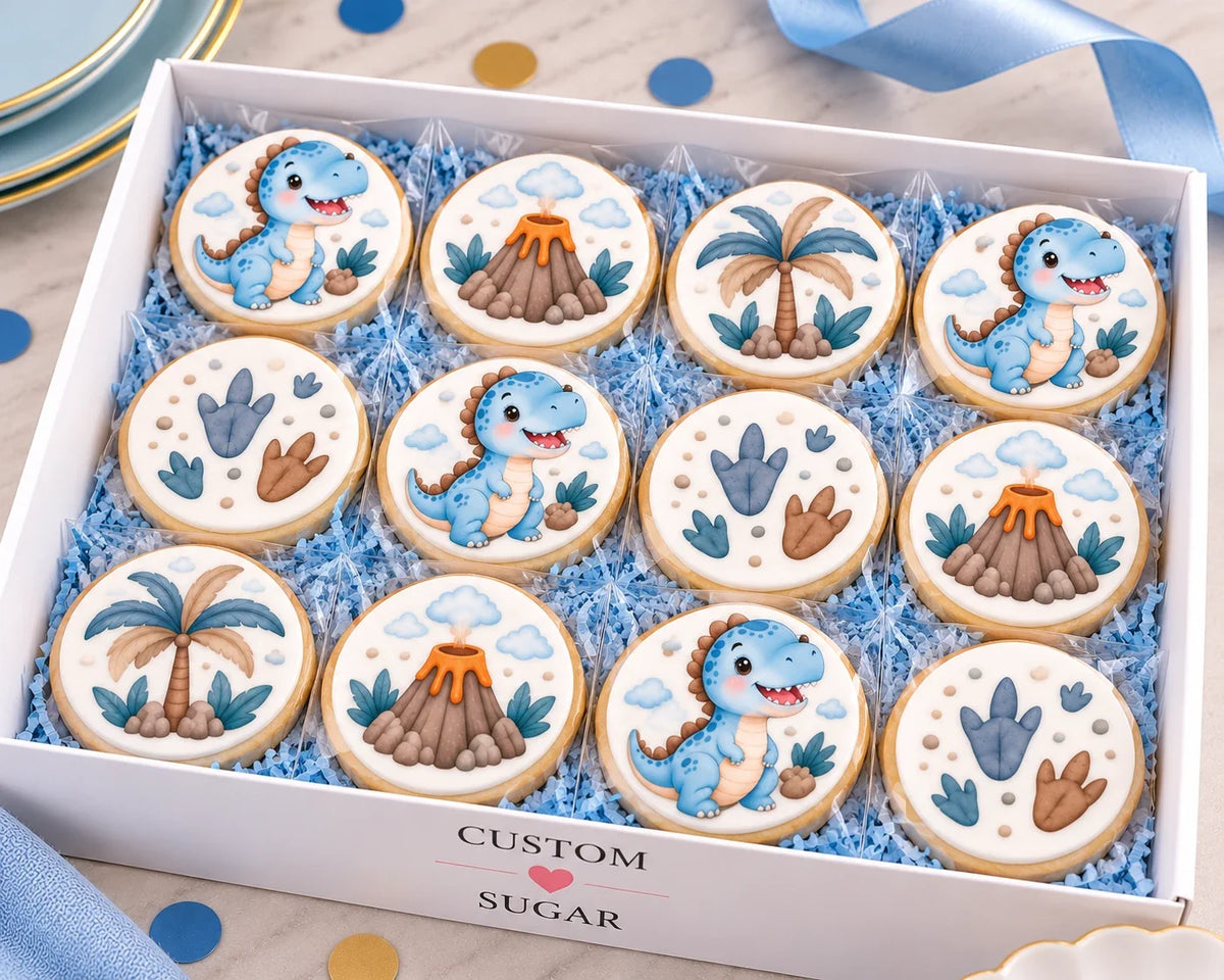 Dinosaur Cookies
