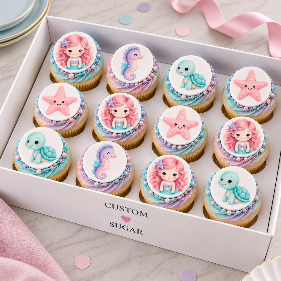 Mermaid Cupcakes