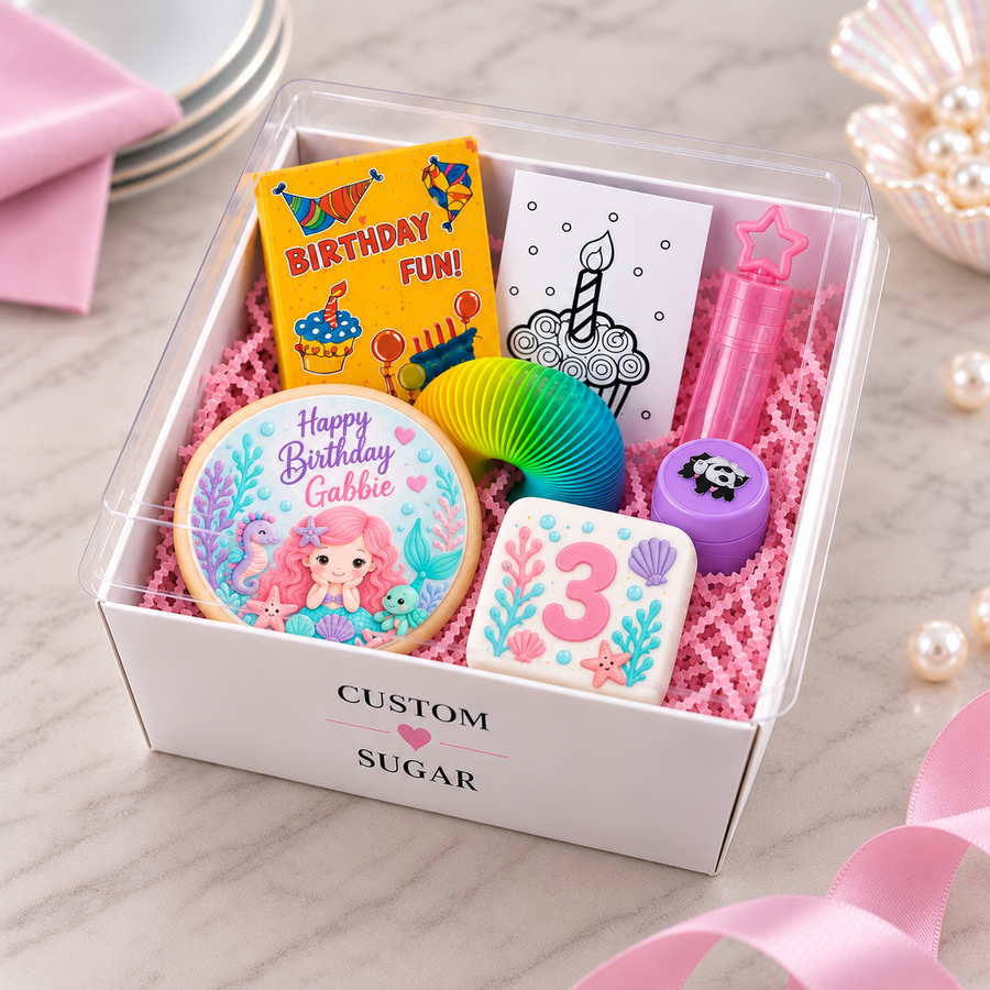 Mermaid Deluxe Custom Favour Boxes