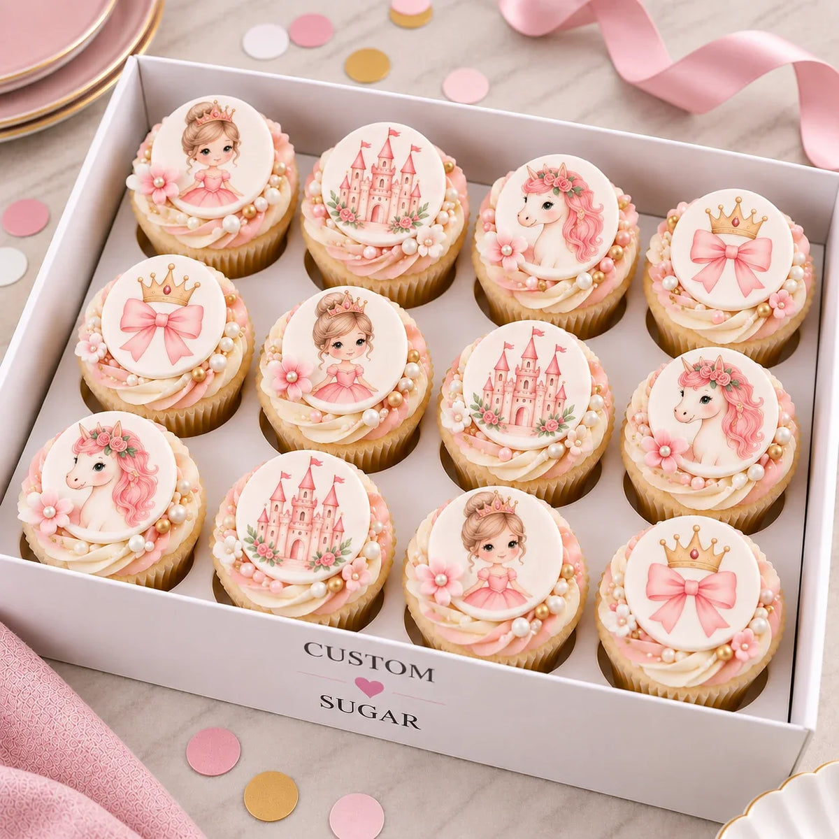 Princess Cupcakes