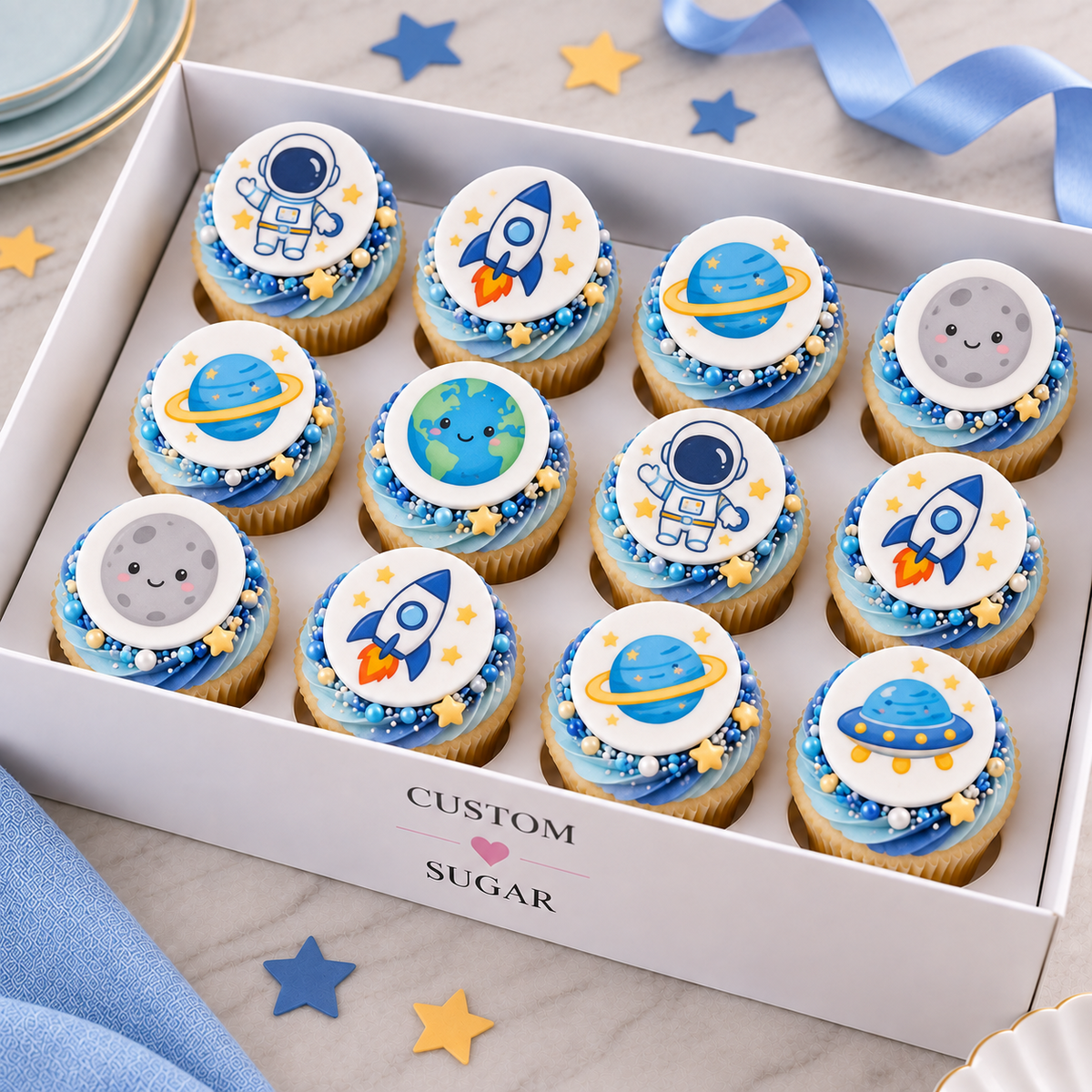 Space Cupcakes