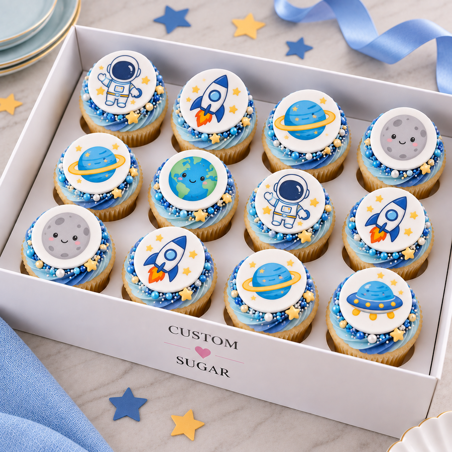 Space Cupcakes