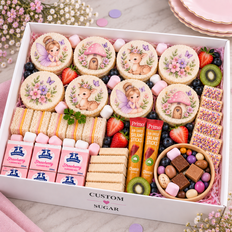 Fairy Signature Printed Sandwich Platter