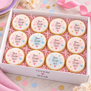 Matching Custom Sugar personalised topper